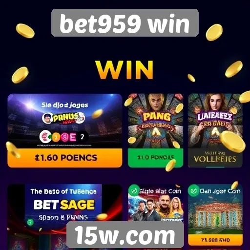 promoções e bônus disponíveis no bet959 win